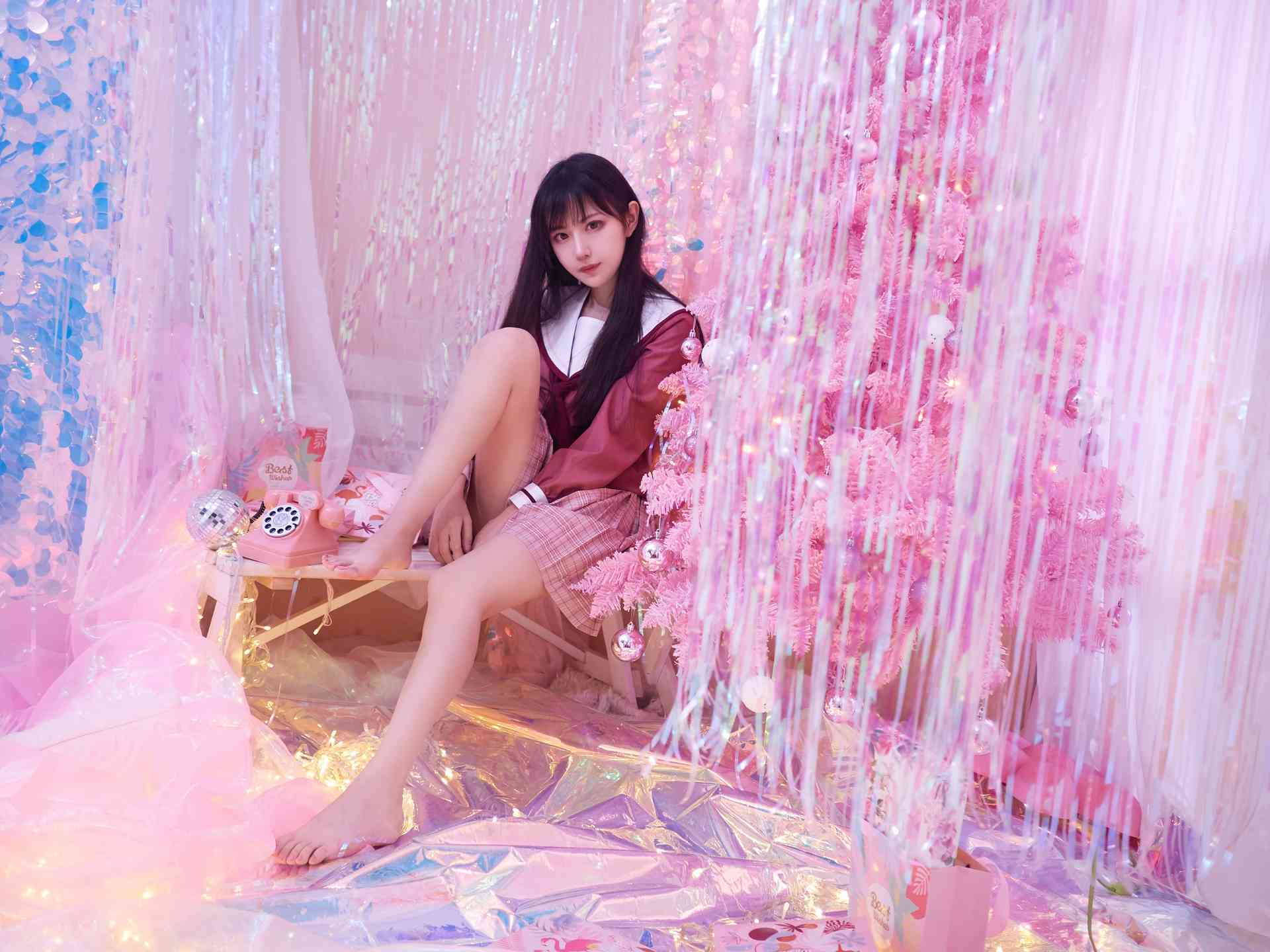 NO.034 Shika小鹿鹿 圣诞 精美写真【20P】-可宝主